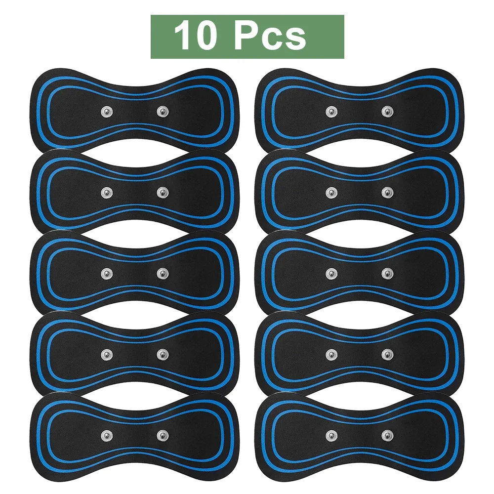Tens Body Massager Patch EMS Neck Massager Gels Pads for Trainer Hip Exerciser Replacement Muscle Stimulator Sticker Accessories