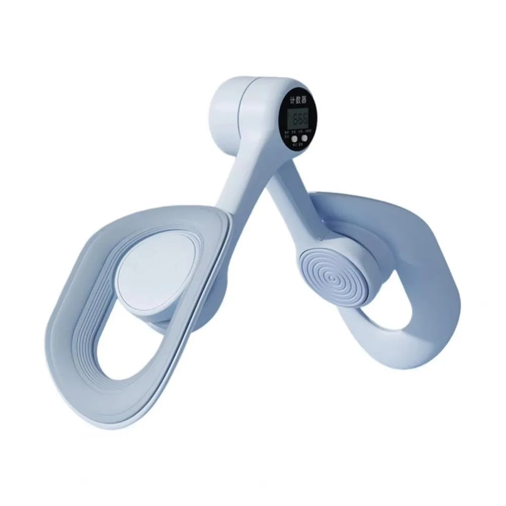 Non-Slip Thigh Master with Counter 360° Rotatable LCD Display Pelvic Floor Muscle Trainer Portable Ergonomic Shape
