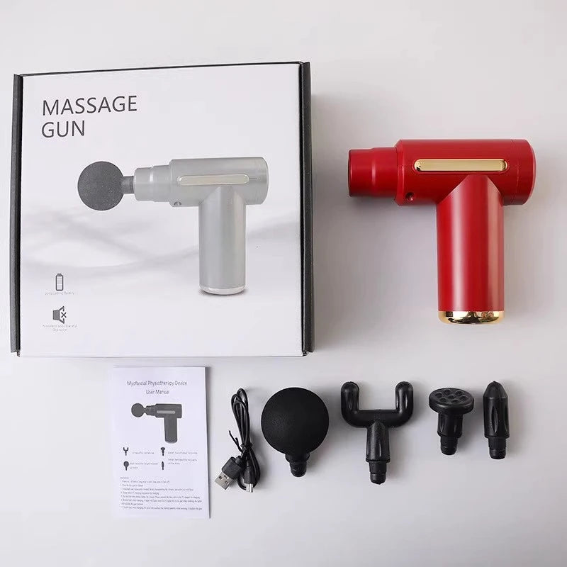 border Small Fascia Gun Mini Portable Muscle Relaxation Cervical Massager MINI Women's E MO Massage Gun