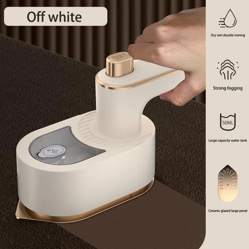 100V-230V Mini Steam Iron for clothes Travel Portable Garment Steamer Professional Home Heat Press Dry Wet Clothes Ironing 2025