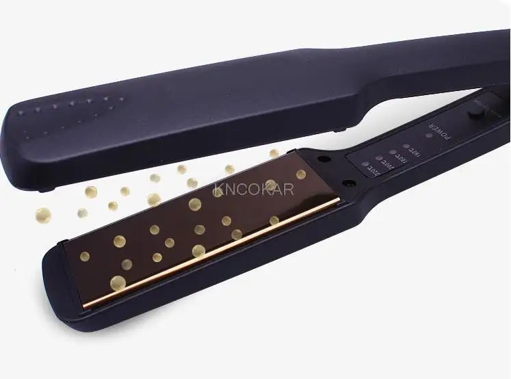 Ceramic electric plywood straight iron does not hurt hair straightening powder air bang buckle straight hair iron and ironing bo