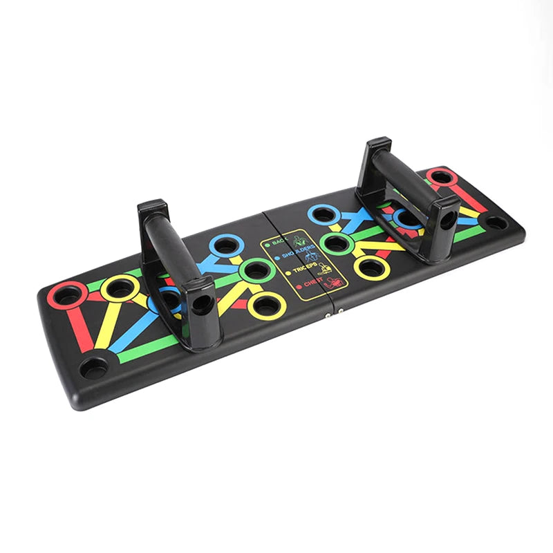 14 In 1 Push-up Board Foldable Push Up Rack Adjustable Body Building Workout Muscle Training Gym Fitness Exercise Pushup Stand