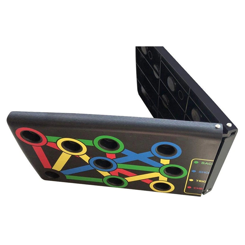 14 In 1 Push-up Board Foldable Push Up Rack Adjustable Body Building Workout Muscle Training Gym Fitness Exercise Pushup Stand