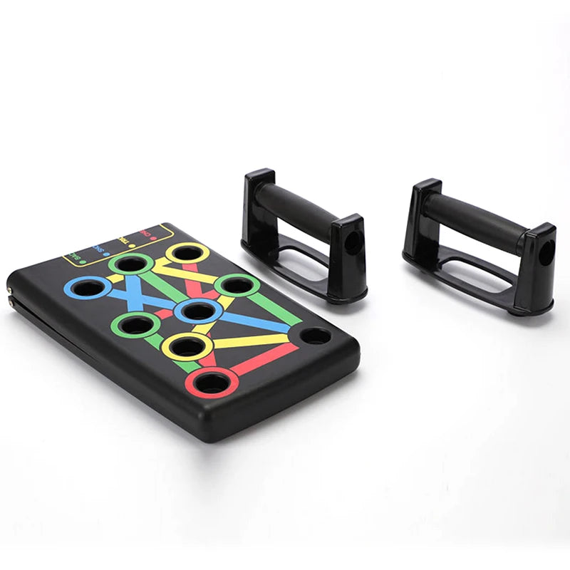 14 In 1 Push-up Board Foldable Push Up Rack Adjustable Body Building Workout Muscle Training Gym Fitness Exercise Pushup Stand