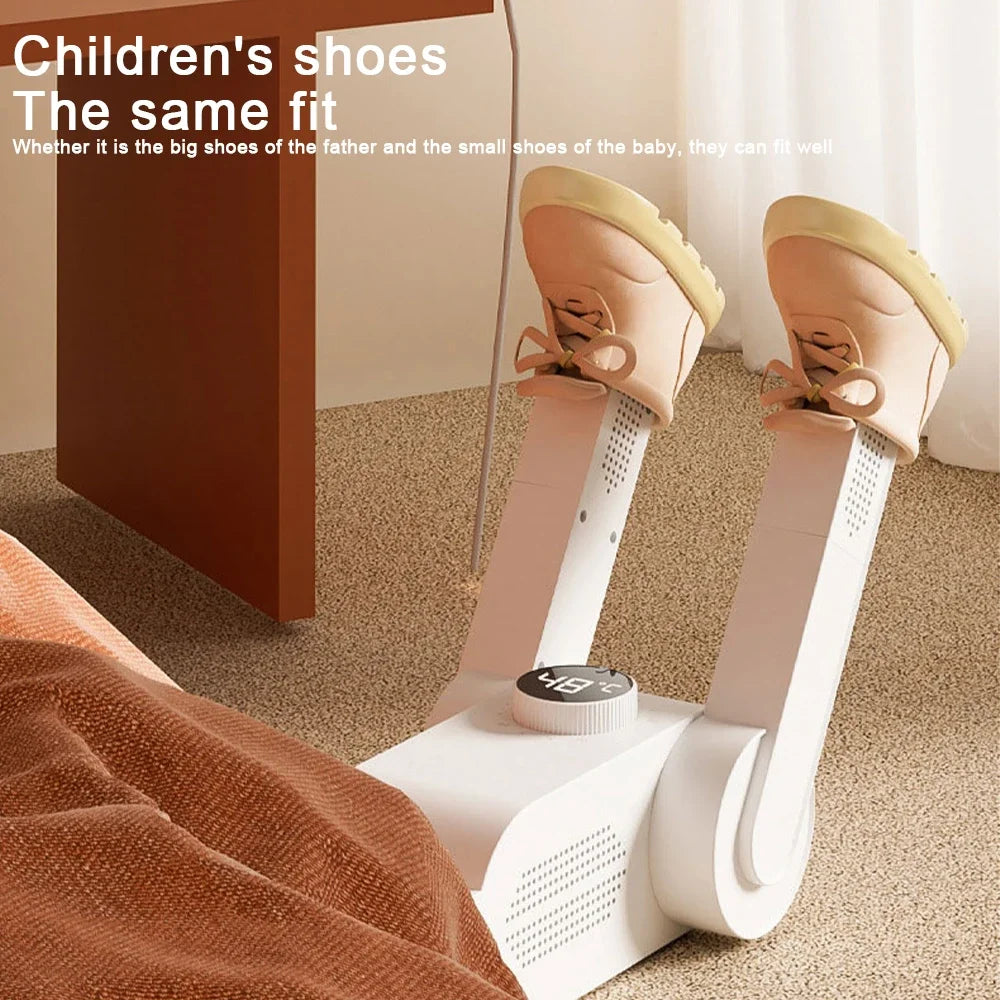New Shoes Dryer Machine Folding Smart Constant Temperature Fast Dryer Heater Deodorizer Dehumidifier Device Boots Drier Machine