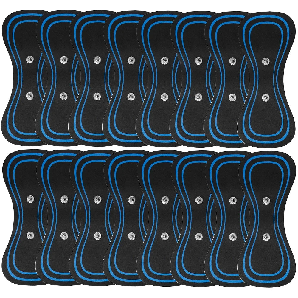 Tens Body Massager Patch EMS Neck Massager Gels Pads for Trainer Hip Exerciser Replacement Muscle Stimulator Sticker Accessories