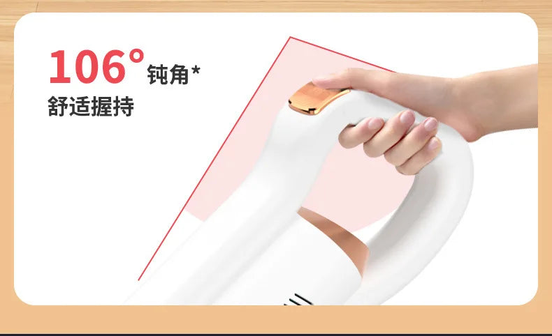 High-power Handheld Household Ultrasonic Cleaner Car And Home Vacuum Cleaner Wireless Vacuum And Mite Removal Vacuum Cleaner