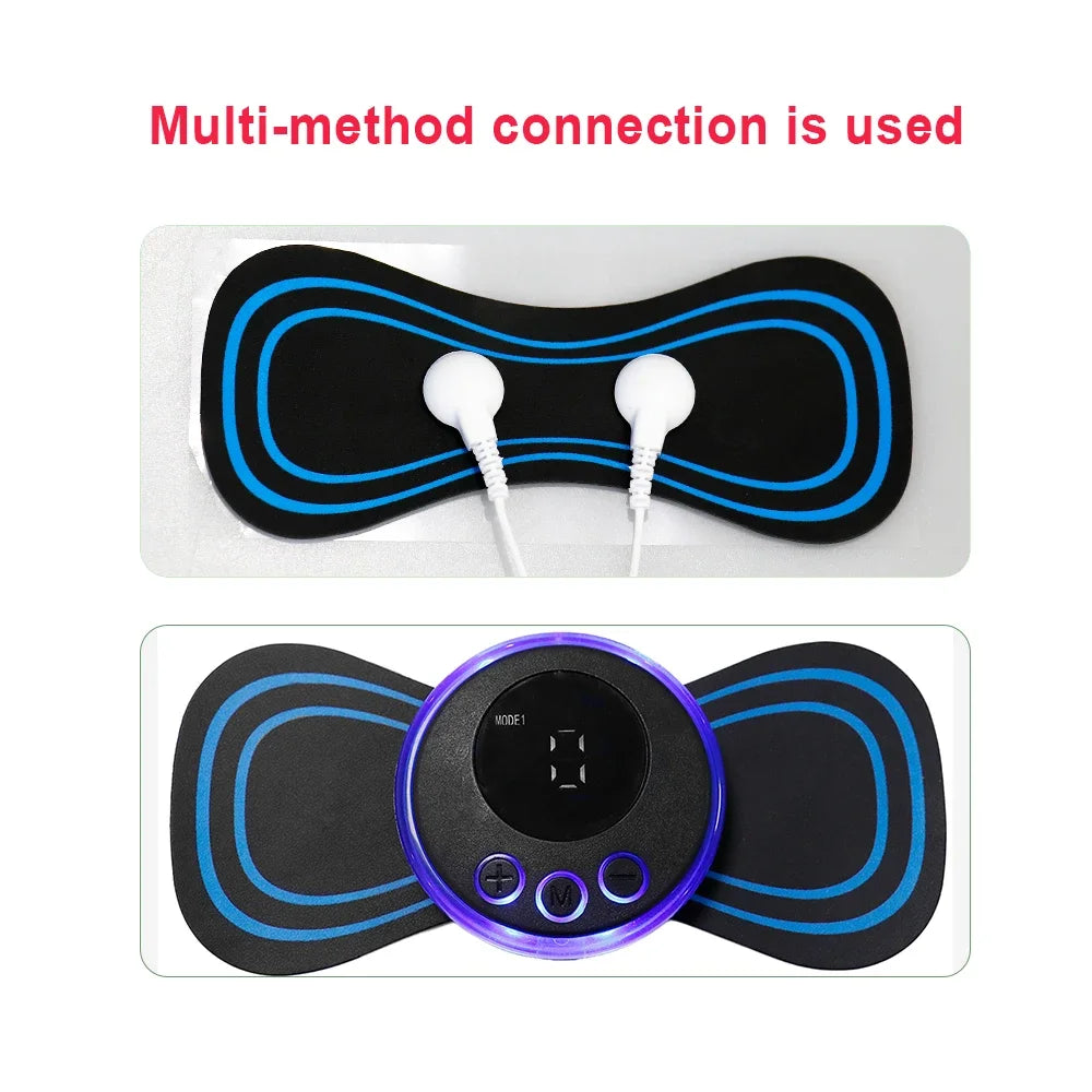 Tens Body Massager Patch EMS Neck Massager Gels Pads for Trainer Hip Exerciser Replacement Muscle Stimulator Sticker Accessories