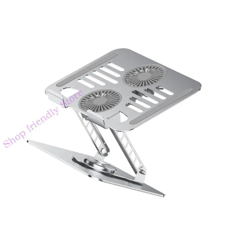 Rotatable Notebook Holder Stand With NonSlip Silicone Pad For Stable Support