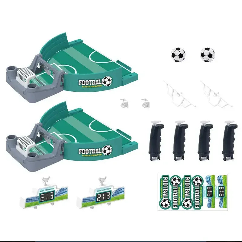 2-Player Tabletop Soccer Game for Kids - Interactive Desktop Football Battle Toy for Boys Parent-Child Focus Sports Game