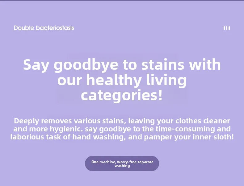 Portable Foldable Washing Machine with Spin Dryer for Socks Underwear Panties Mini Washer for Apartment Dorm Travel