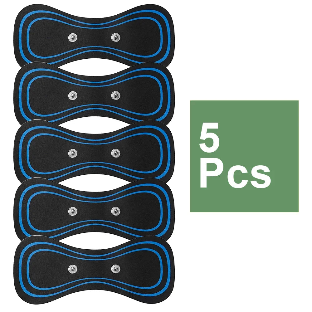Tens Body Massager Patch EMS Neck Massager Gels Pads for Trainer Hip Exerciser Replacement Muscle Stimulator Sticker Accessories