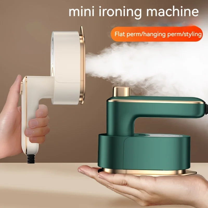 100V-230V Mini Steam Iron for clothes Travel Portable Garment Steamer Professional Home Heat Press Dry Wet Clothes Ironing 2025
