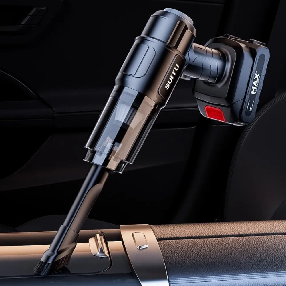 5000Pa Suction Car Vacuum Cleaner High Power Super Suction Cordless Auto Vacuum Multifunctional Handheld Wireless Dust Blower