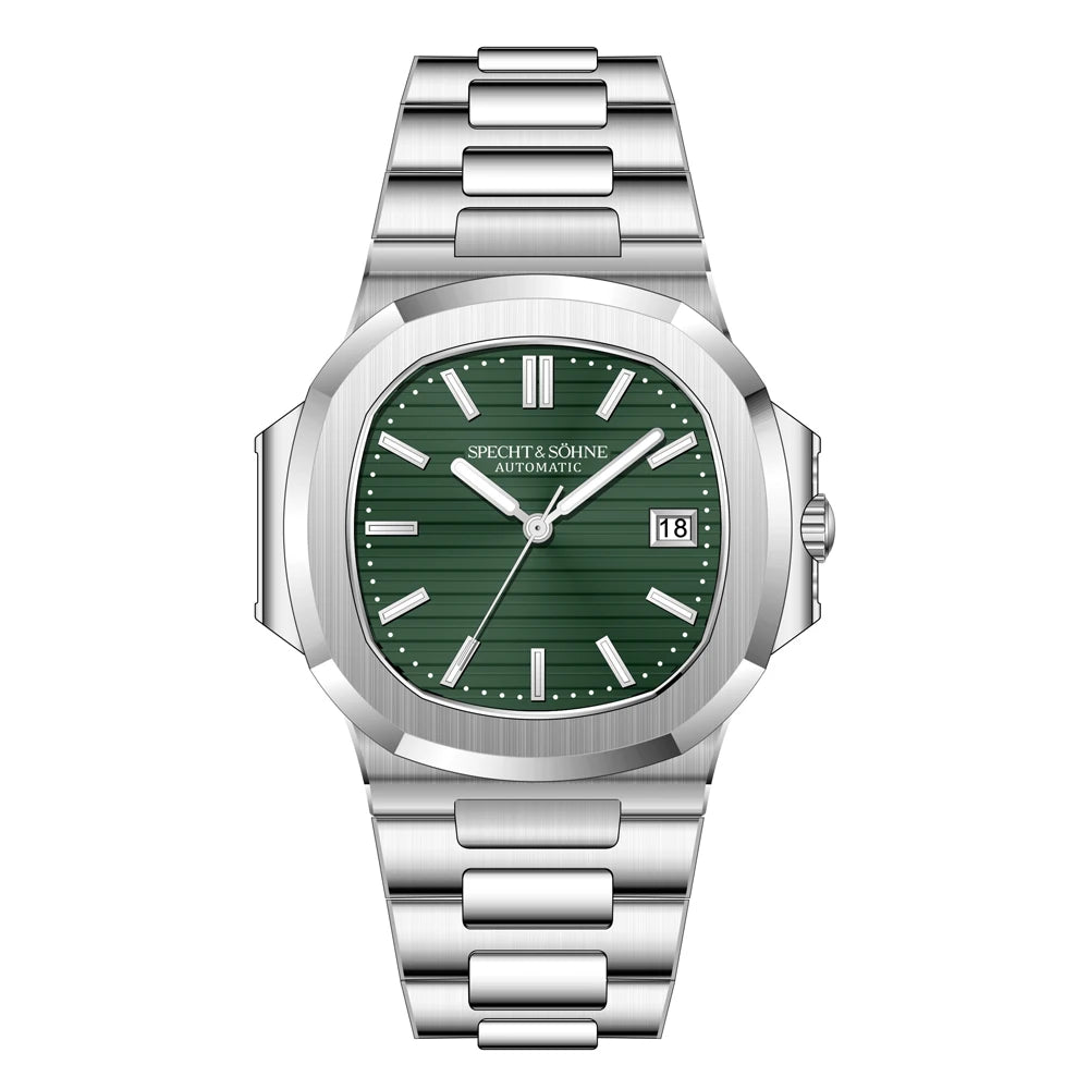 2025 Specht&Sohne New Hot Selling Men's Automatic Mechanical Watch Sapphire Crystal Stainless Steel Sports Watch Waterproof 50M