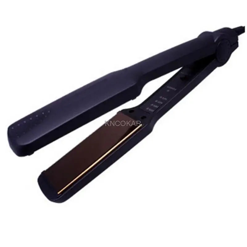 Ceramic electric plywood straight iron does not hurt hair straightening powder air bang buckle straight hair iron and ironing bo