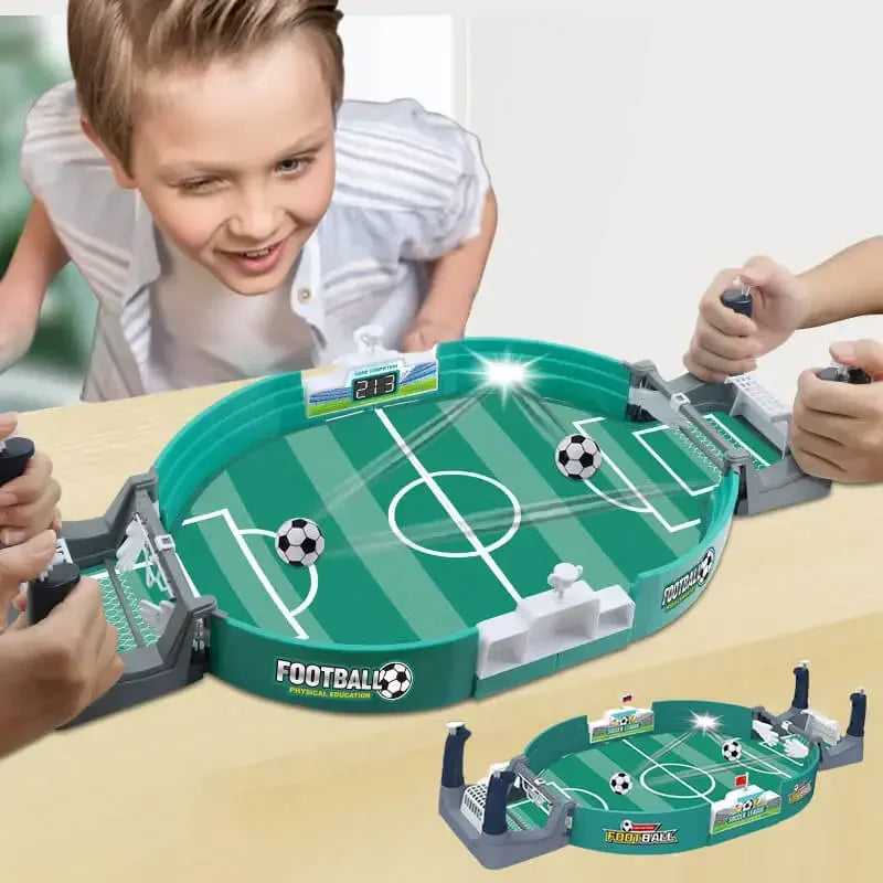 2-Player Tabletop Soccer Game for Kids - Interactive Desktop Football Battle Toy for Boys Parent-Child Focus Sports Game