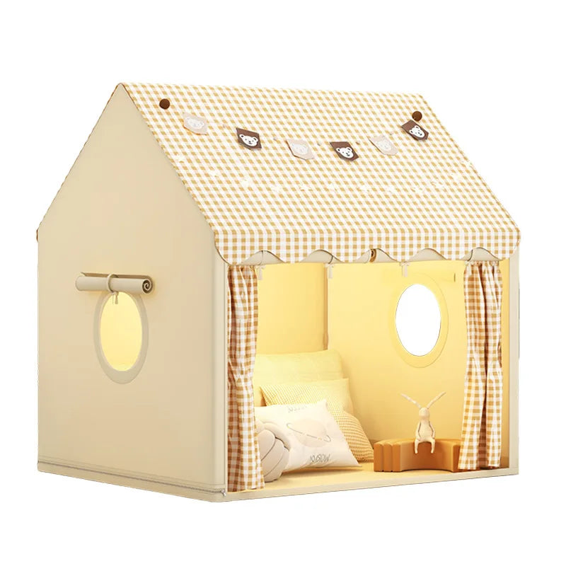 Boy Girl Indoor Princess Toy House Children Tent Cubby Kid Play Tent  Outdoor Picnic Small House Kid Birthday Gift Room Decor
