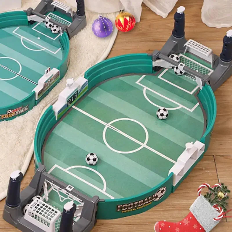 2-Player Tabletop Soccer Game for Kids - Interactive Desktop Football Battle Toy for Boys Parent-Child Focus Sports Game