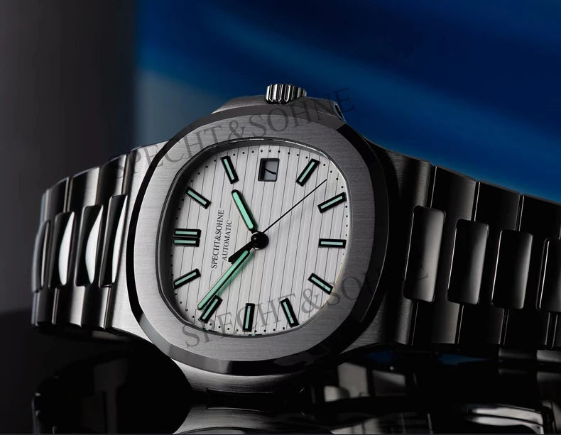 2025 Specht&Sohne New Hot Selling Men's Automatic Mechanical Watch Sapphire Crystal Stainless Steel Sports Watch Waterproof 50M