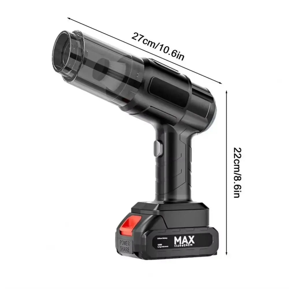 5000Pa Suction Car Vacuum Cleaner High Power Super Suction Cordless Auto Vacuum Multifunctional Handheld Wireless Dust Blower
