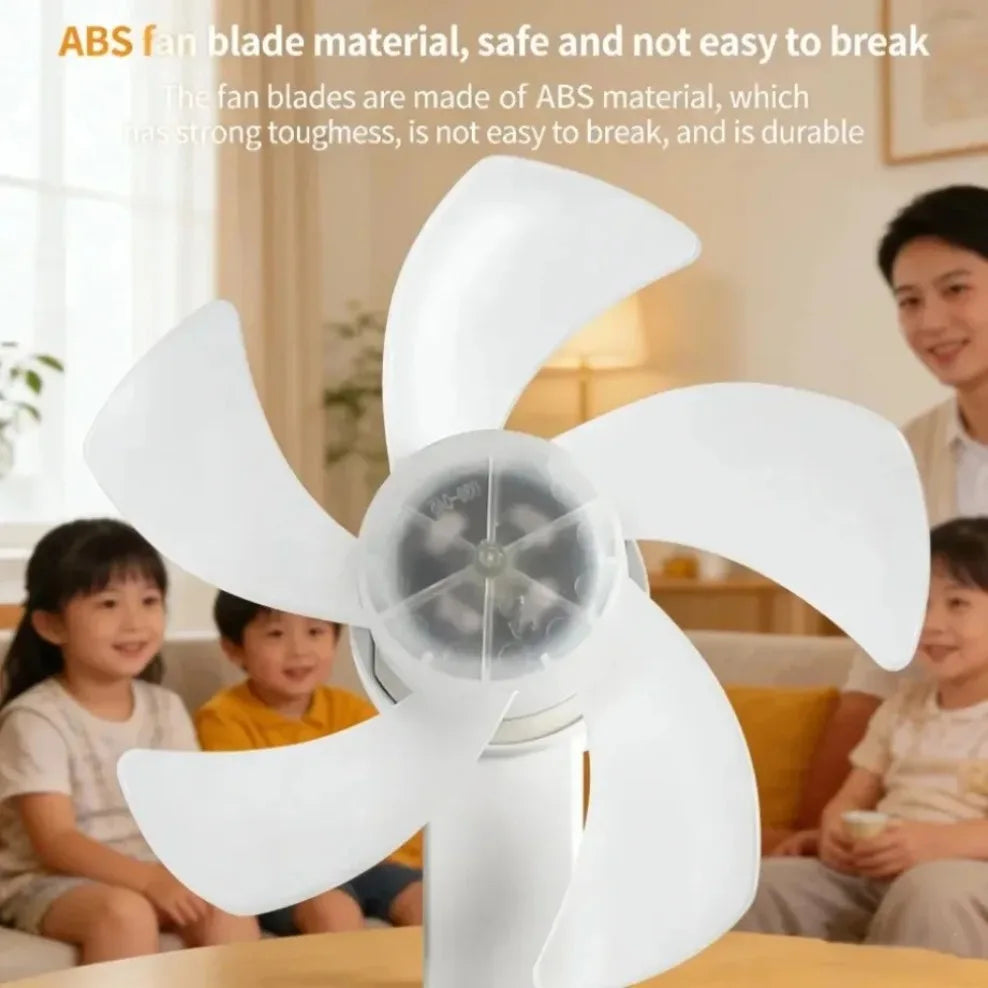 E27 3 in 1 Fan Light Bulb Drone Design 3/4 Blades Remote Control Ceiling Fan Lamp AC85V-265V for Bedroom Restaurant Living Room