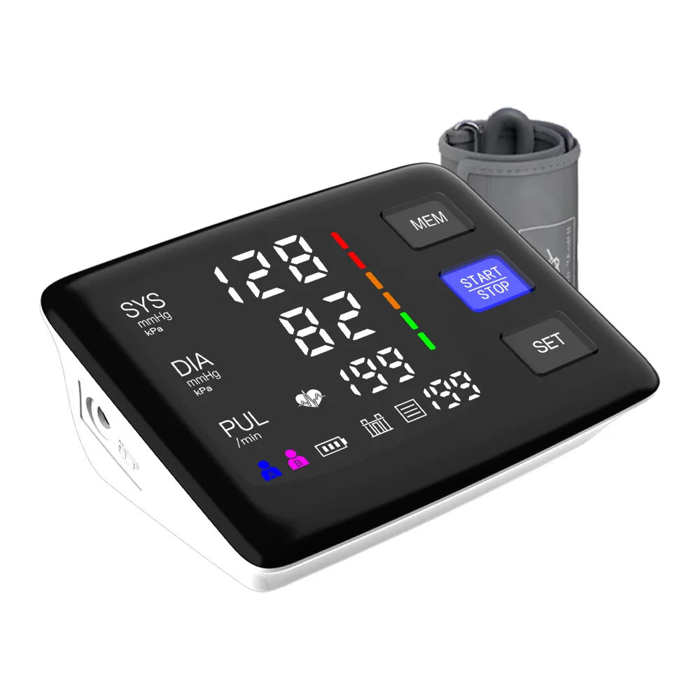 Bp Meter Tensiometer Upper Arm Digital Wrist Blood Pressure
