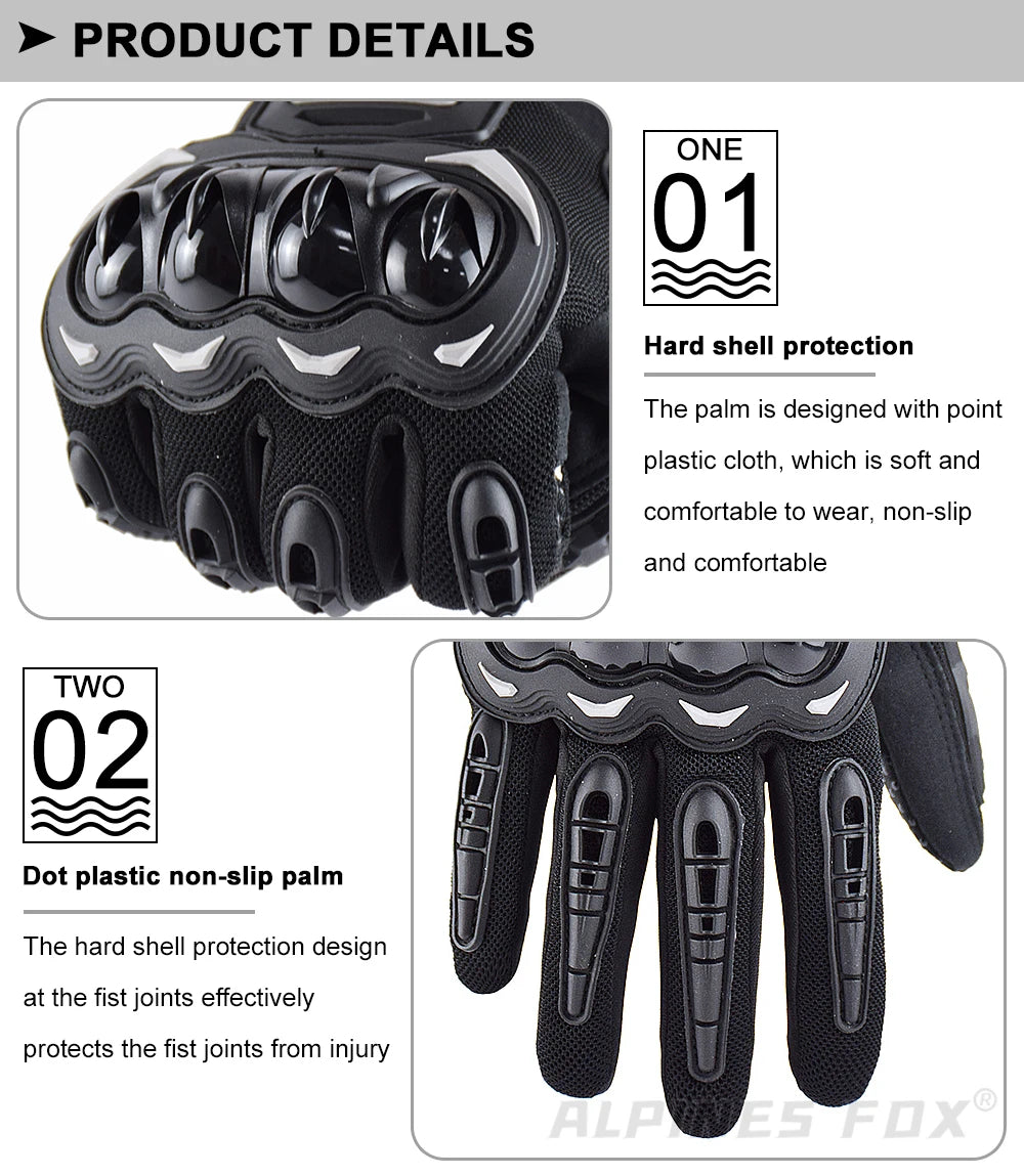 SUOMY New Orange Motorcycle Gloves Summer Men Women Full Finger Touch Screen Motocross Guantes Motorbike Bicycle Cycling Gloves