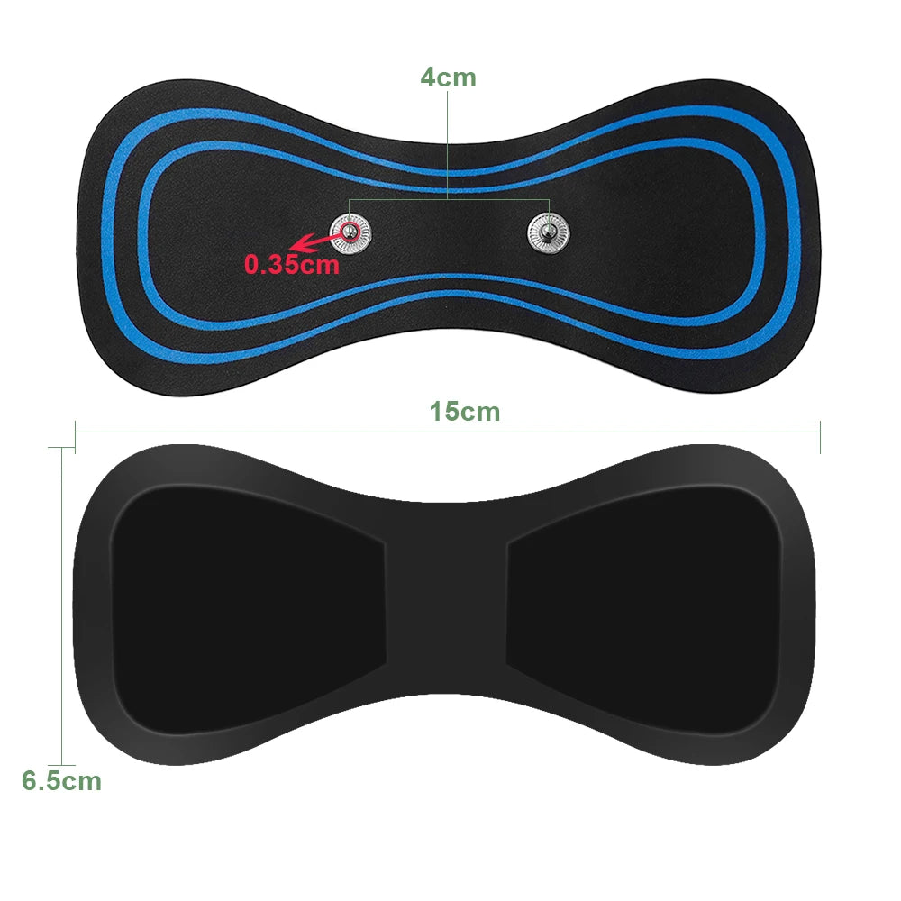 Tens Body Massager Patch EMS Neck Massager Gels Pads for Trainer Hip Exerciser Replacement Muscle Stimulator Sticker Accessories