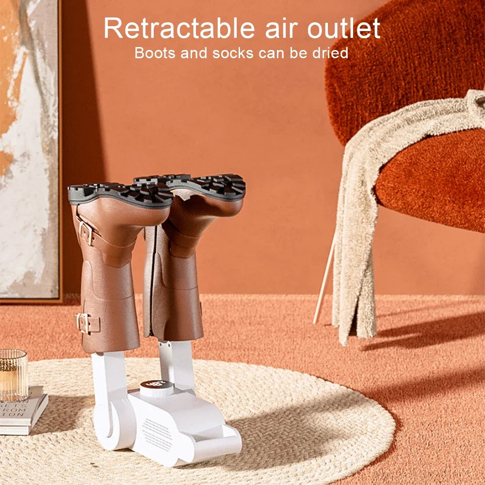 New Shoes Dryer Machine Folding Smart Constant Temperature Fast Dryer Heater Deodorizer Dehumidifier Device Boots Drier Machine