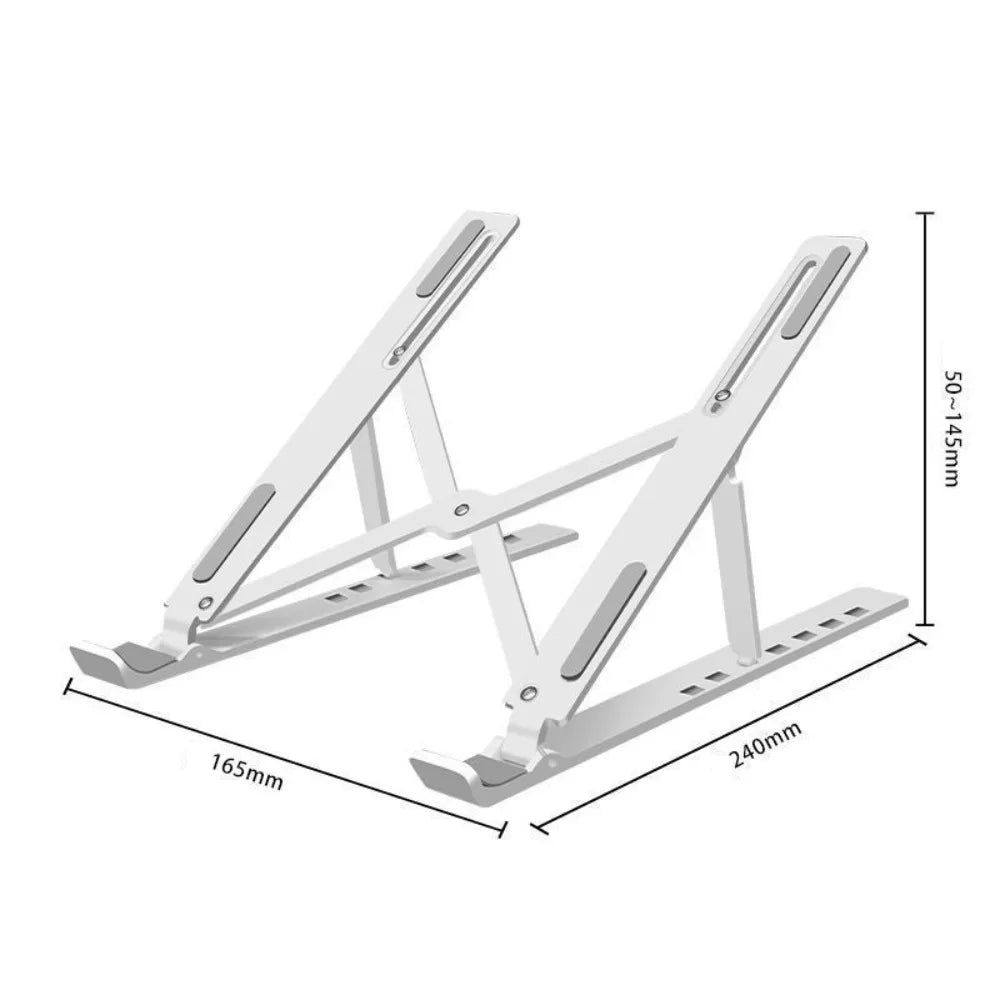 New Universal Laptop Stand Adjustable Non-slip Notebook Holder Foldable Laptop Cooling Base for Laptop/Tablet/phone