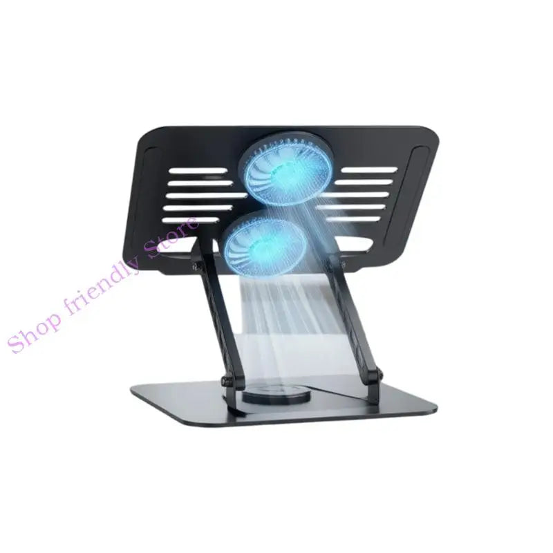 Rotatable Notebook Holder Stand With NonSlip Silicone Pad For Stable Support
