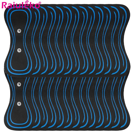 Tens Body Massager Patch EMS Neck Massager Gels Pads for Trainer Hip Exerciser Replacement Muscle Stimulator Sticker Accessories