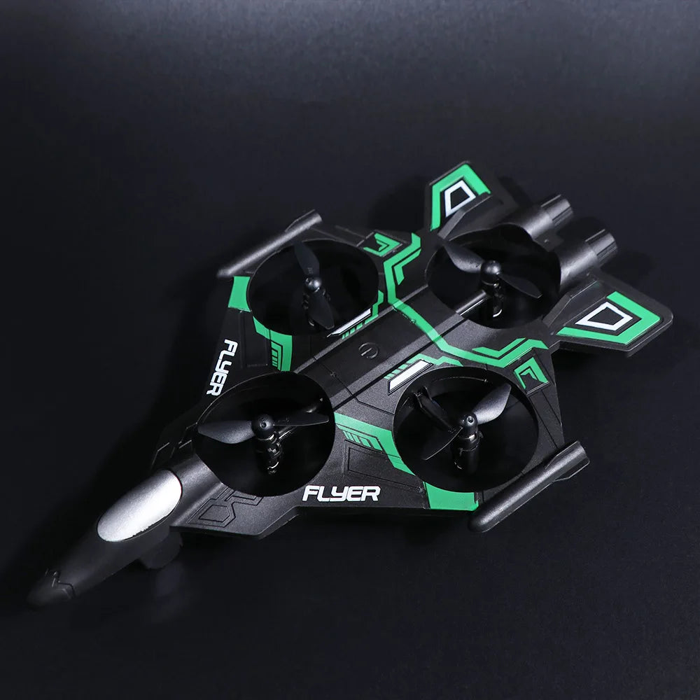 EPP Foam Remote Control Foam Fighter Rechargeable 2.4G Stunt Four Motor Helicopter Durable Portable RC Hobby Jet Plane