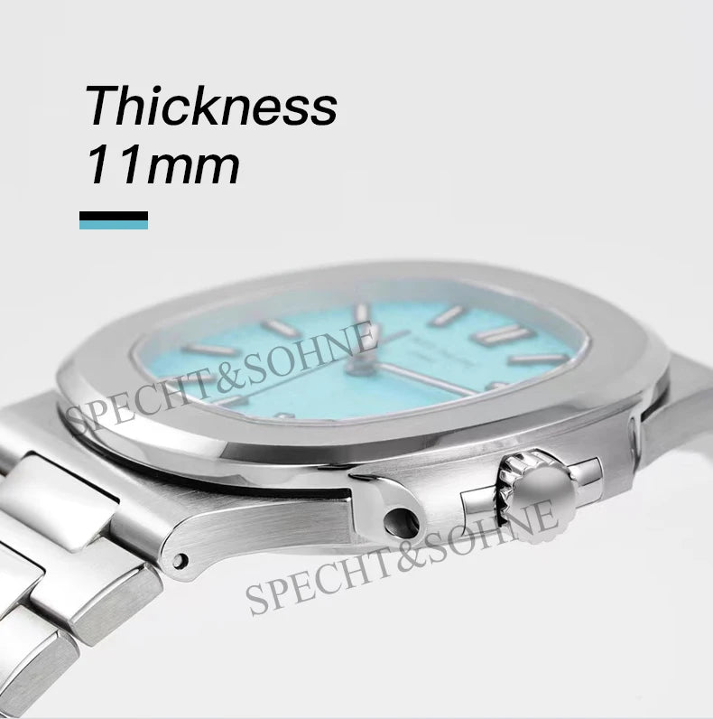 2025 Specht&Sohne New Hot Selling Men's Automatic Mechanical Watch Sapphire Crystal Stainless Steel Sports Watch Waterproof 50M