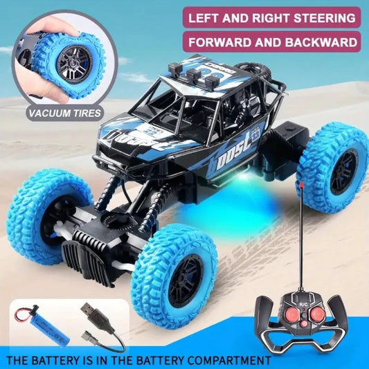 High-Speed Remote Control Off-Road Crawler with Flashing Lights