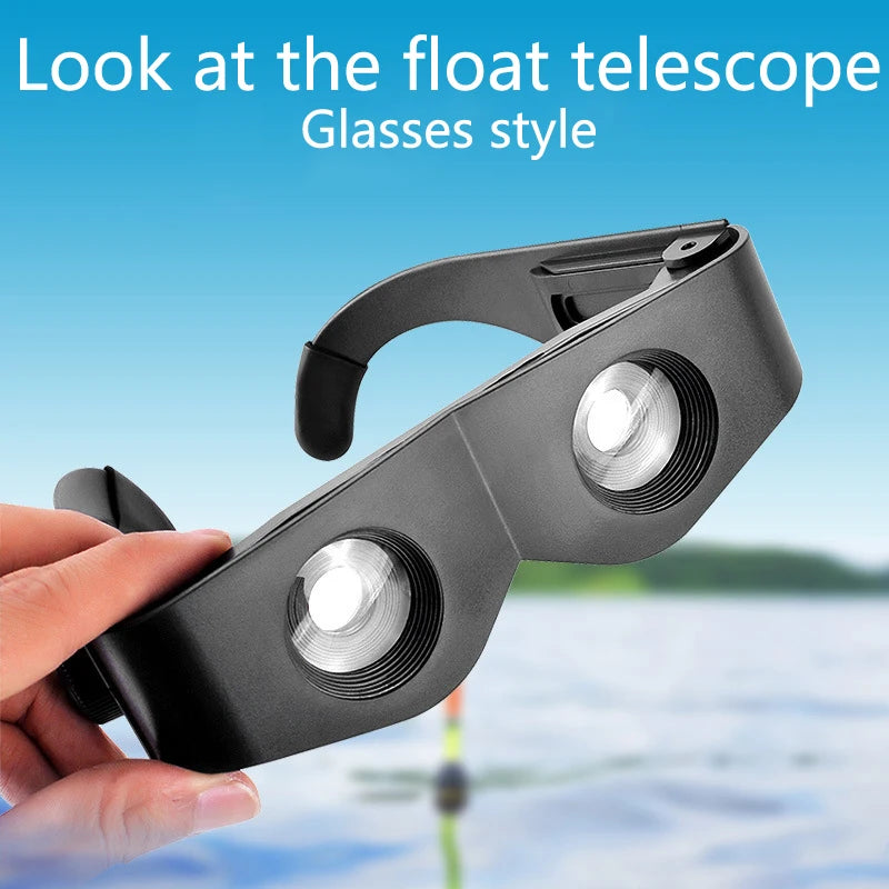 Theater Viewing Magnifier Glasses, Adjustable Focus Binoculars Telescope, Ideal for Fishing