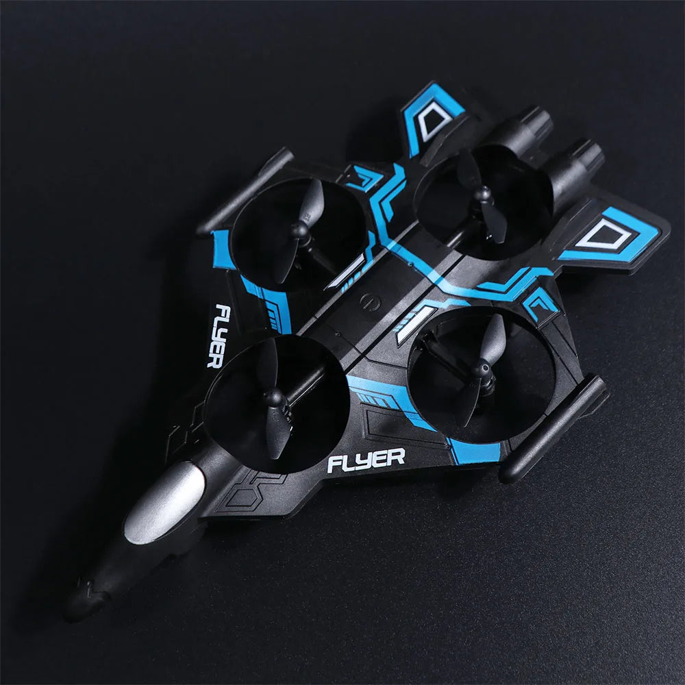 EPP Foam Remote Control Foam Fighter Rechargeable 2.4G Stunt Four Motor Helicopter Durable Portable RC Hobby Jet Plane
