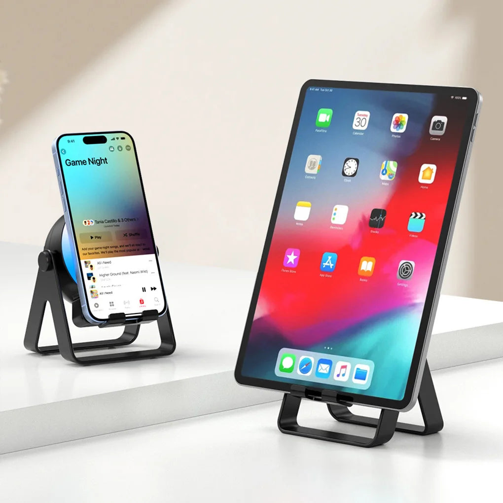 Mini Bluetooth Wireless Speaker Sound Amplifier with Stand 360Rotation Speaker Audio Automatic Connection Subwoofer