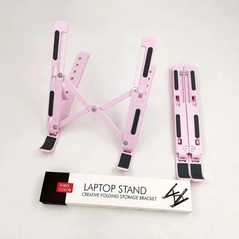 New Universal Laptop Stand Adjustable Non-slip Notebook Holder Foldable Laptop Cooling Base for Laptop/Tablet/phone