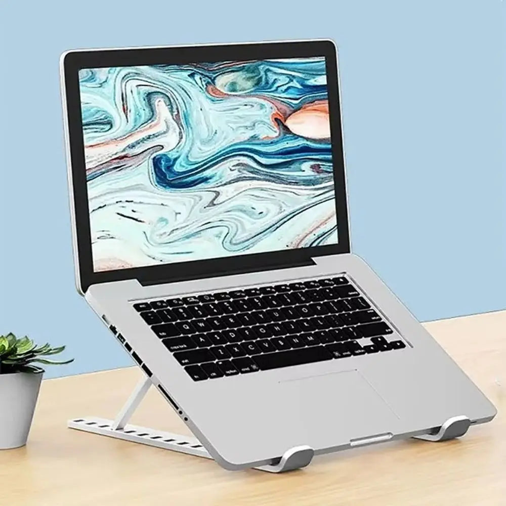 New Universal Laptop Stand Adjustable Non-slip Notebook Holder Foldable Laptop Cooling Base for Laptop/Tablet/phone