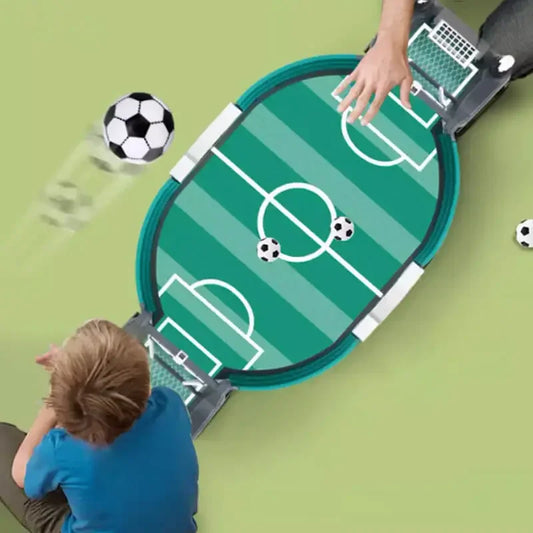 2-Player Tabletop Soccer Game for Kids - Interactive Desktop Football Battle Toy for Boys Parent-Child Focus Sports Game