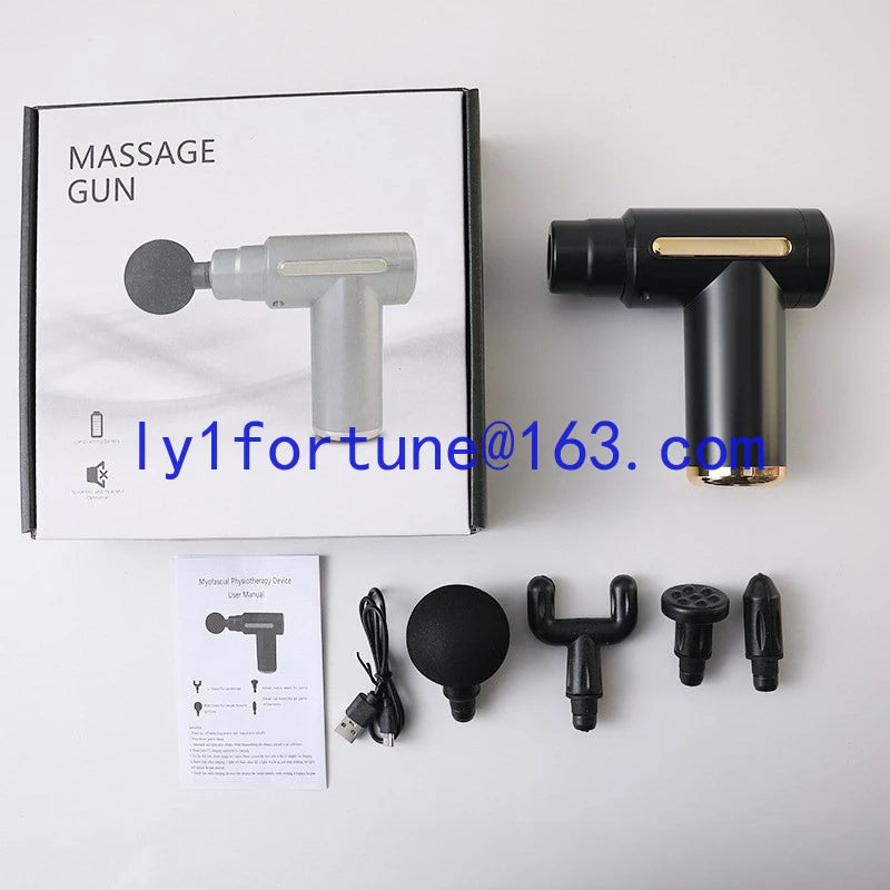 border Small Fascia Gun Mini Portable Muscle Relaxation Cervical Massager MINI Women's E MO Massage Gun