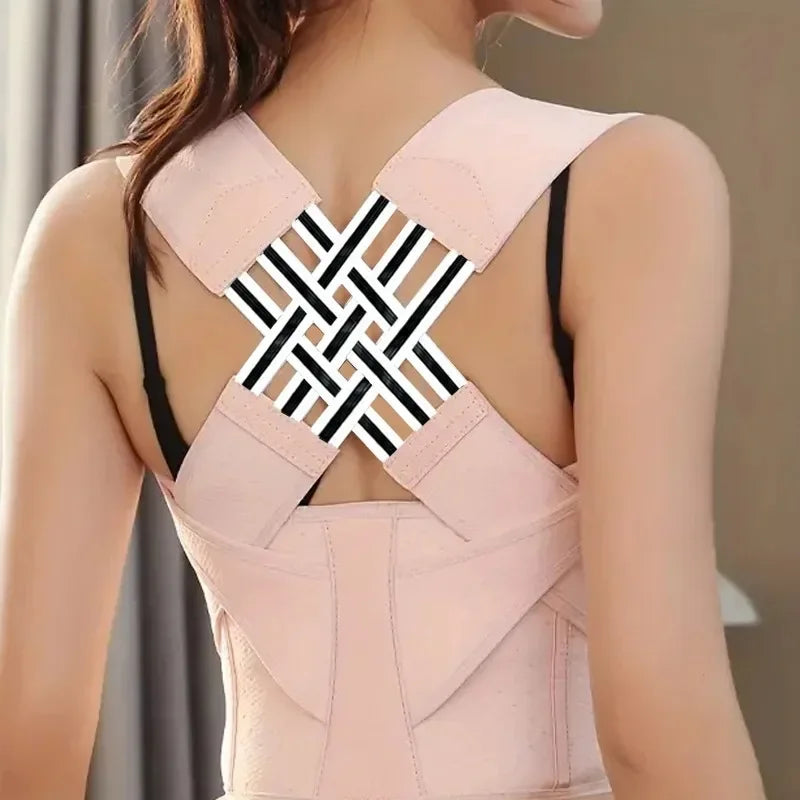 Posture Corrector for Women & Men – Adjustable Back Brace, Scoliosis & Hunchback Support, Spine Alignment