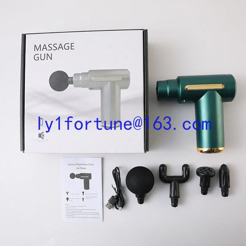 border Small Fascia Gun Mini Portable Muscle Relaxation Cervical Massager MINI Women's E MO Massage Gun
