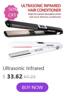 Ceramic electric plywood straight iron does not hurt hair straightening powder air bang buckle straight hair iron and ironing bo