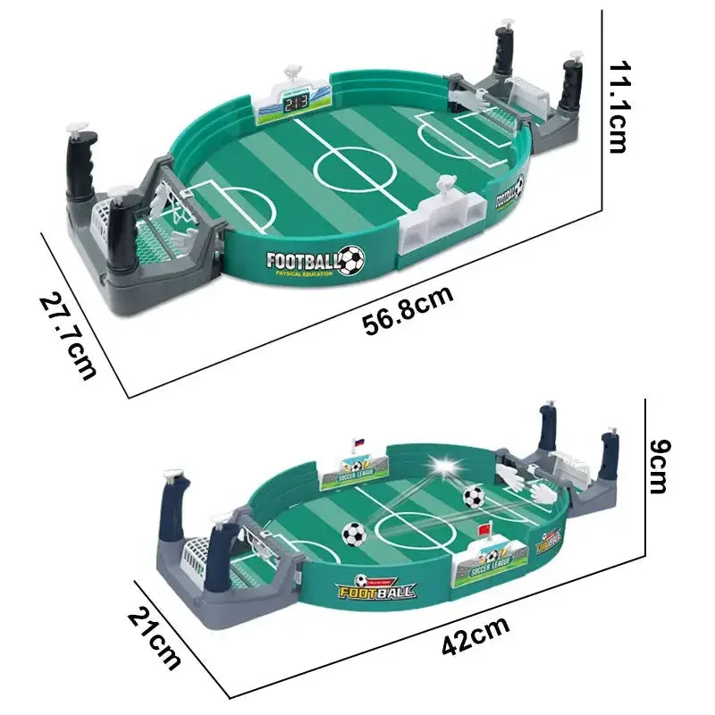 2-Player Tabletop Soccer Game for Kids - Interactive Desktop Football Battle Toy for Boys Parent-Child Focus Sports Game