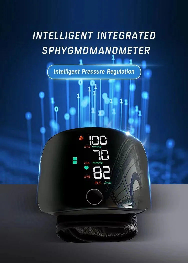 Bp Meter Tensiometer Upper Arm Digital Wrist Blood Pressure