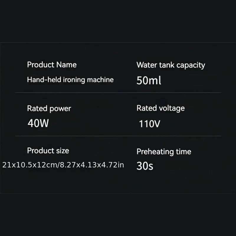 100V-230V Mini Steam Iron for clothes Travel Portable Garment Steamer Professional Home Heat Press Dry Wet Clothes Ironing 2025