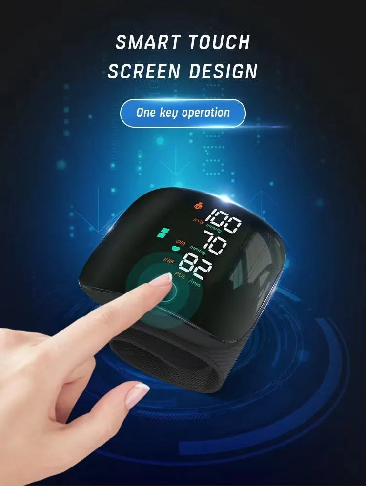 Bp Meter Tensiometer Upper Arm Digital Wrist Blood Pressure